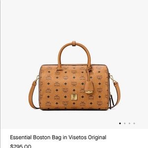 MCM Boston Bag
